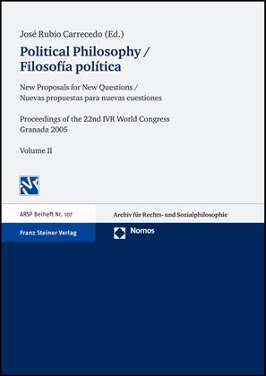 Political Philosophy / Filosofía política