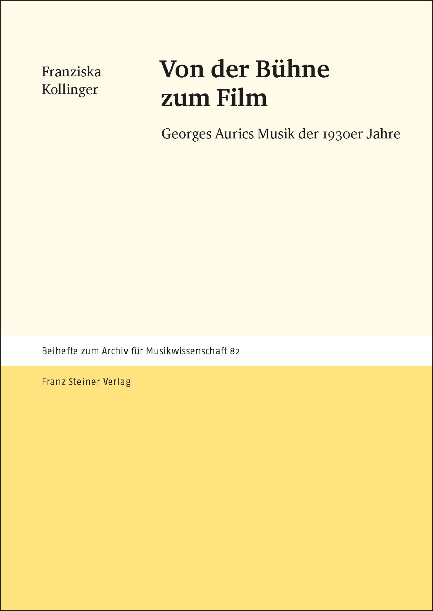 Von der Bühne zum Film