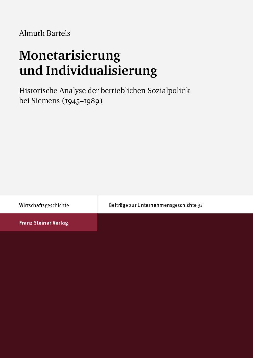 Monetarisierung und Individualisierung