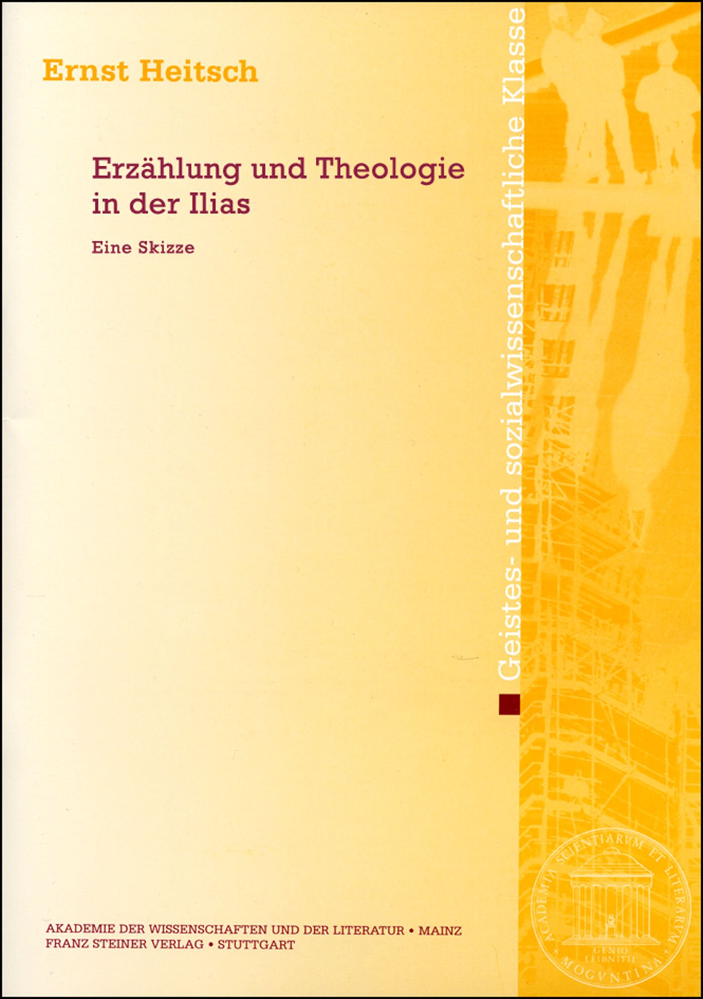 Erzählung und Theologie in der Ilias