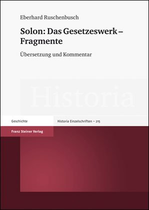 Solon: Das Gesetzeswerk – Fragmente