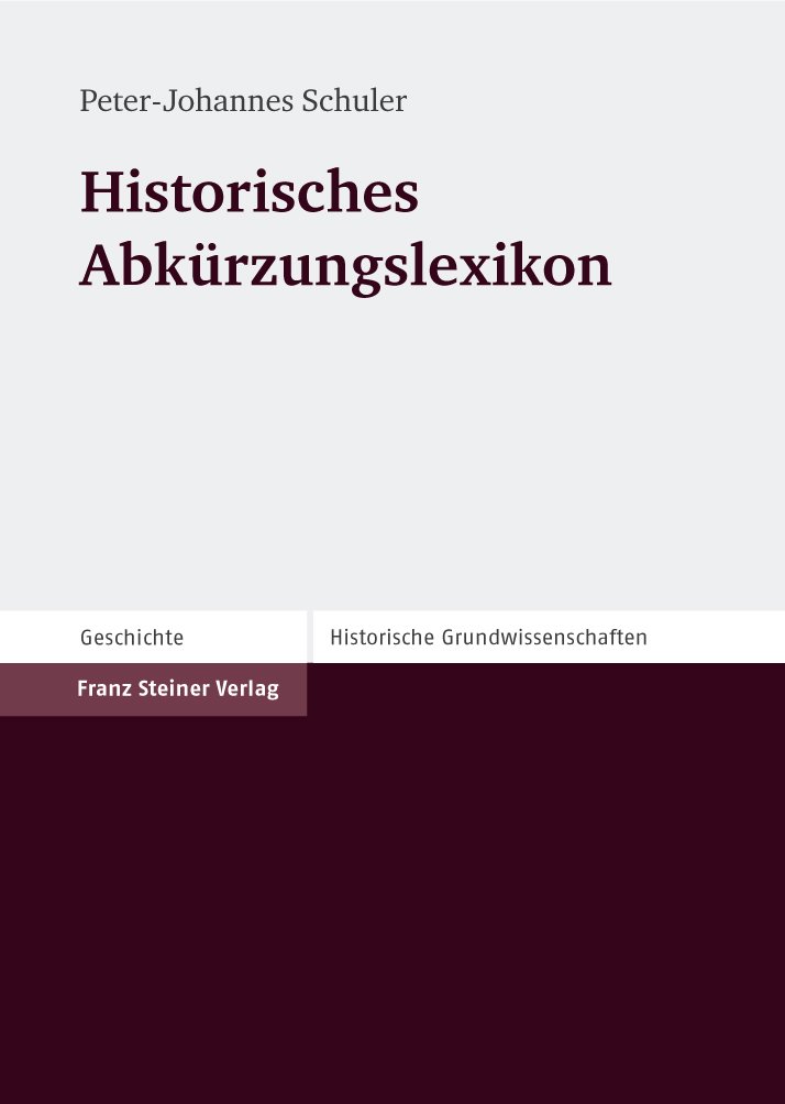 Historisches Abkürzungslexikon