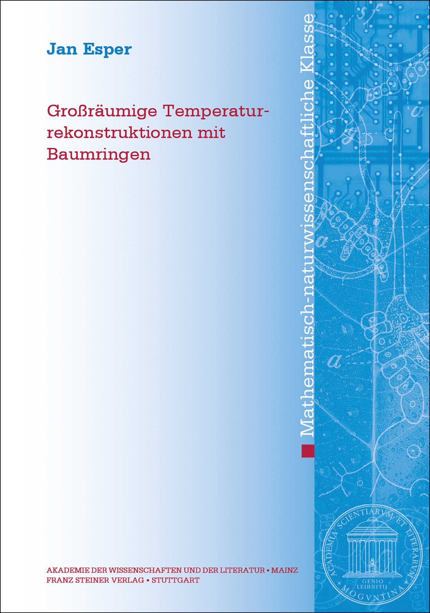 Großräumige Temperaturrekonstruktionen mit Baumringen