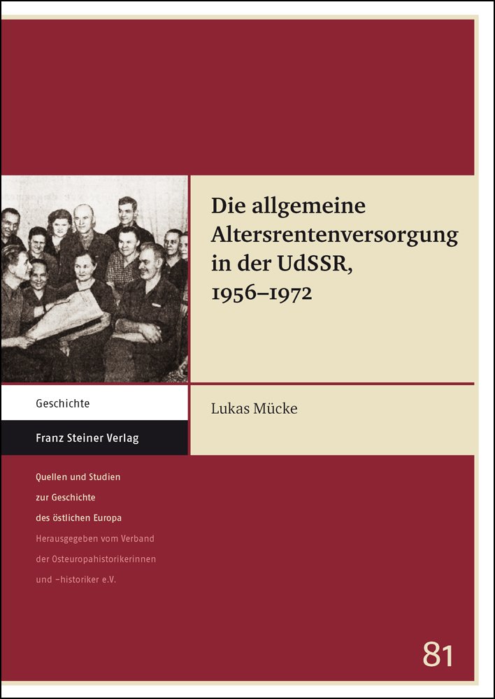 Die allgemeine Altersrentenversorgung in der UdSSR, 1956–1972