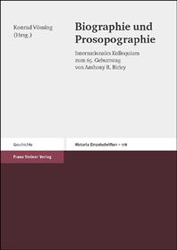 Biographie und Prosopographie