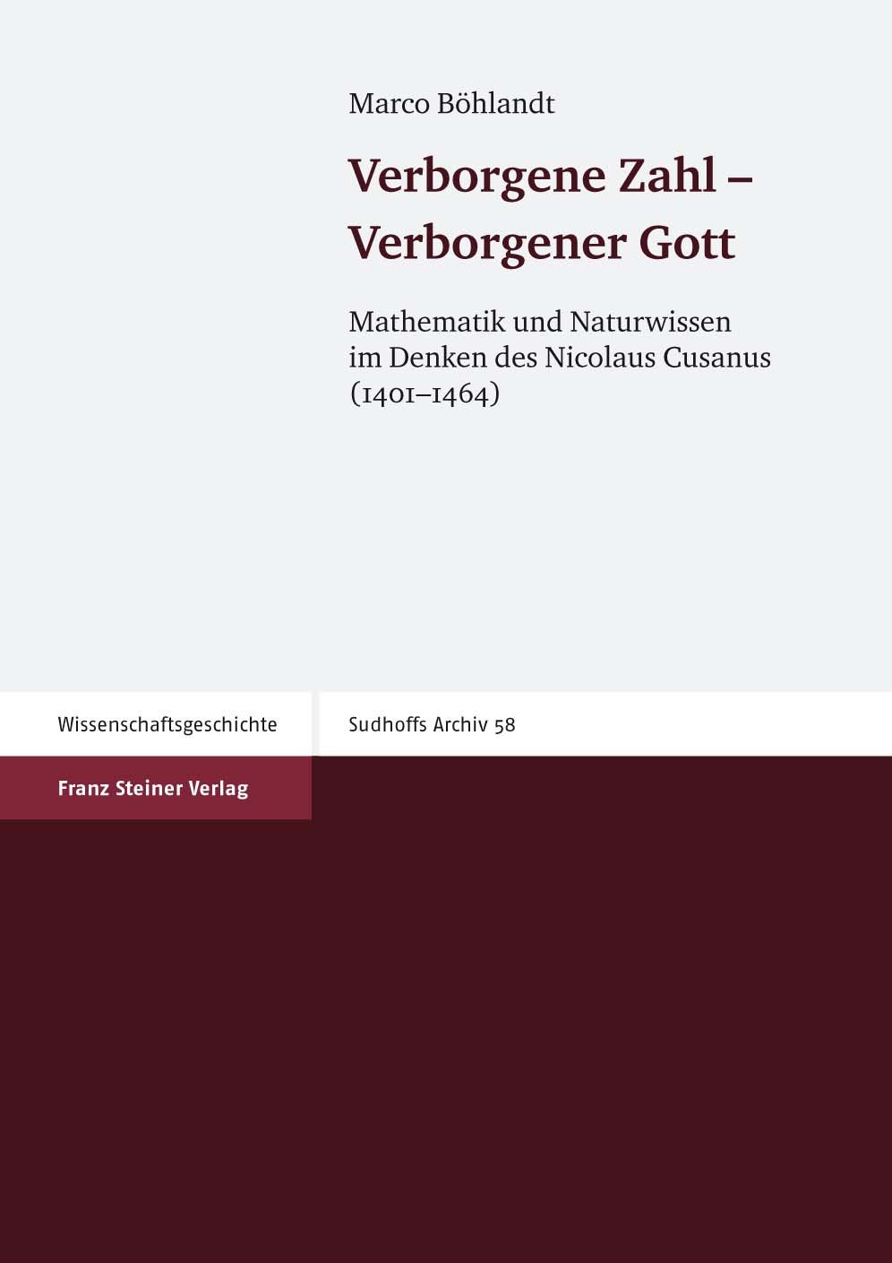 Verborgene Zahl – Verborgener Gott