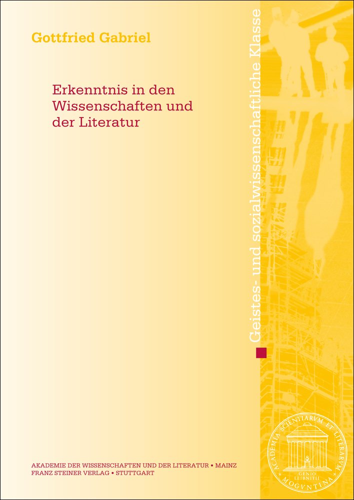 Erkenntnis in den Wissenschaften und der Literatur