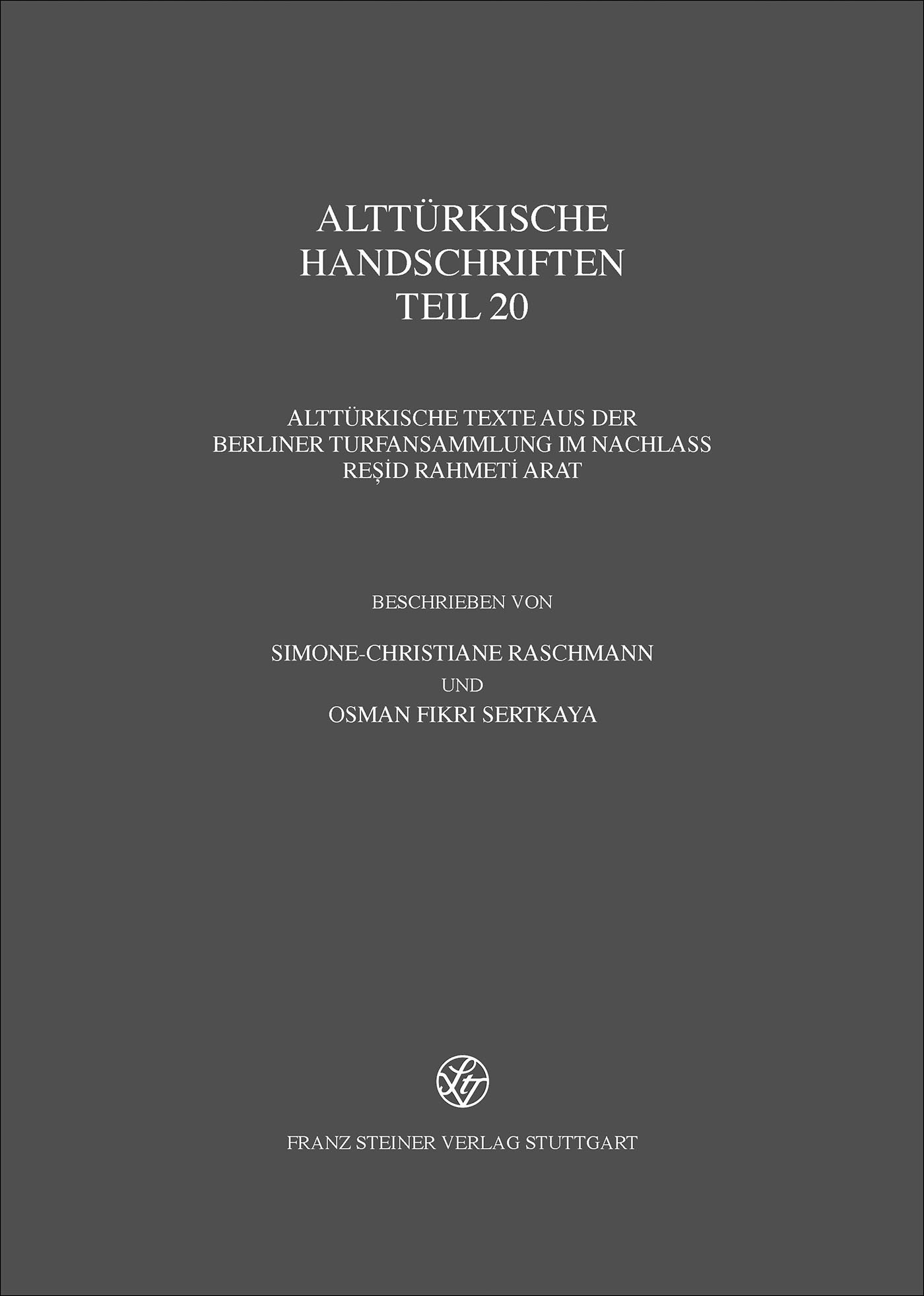 Alttürkische Handschriften