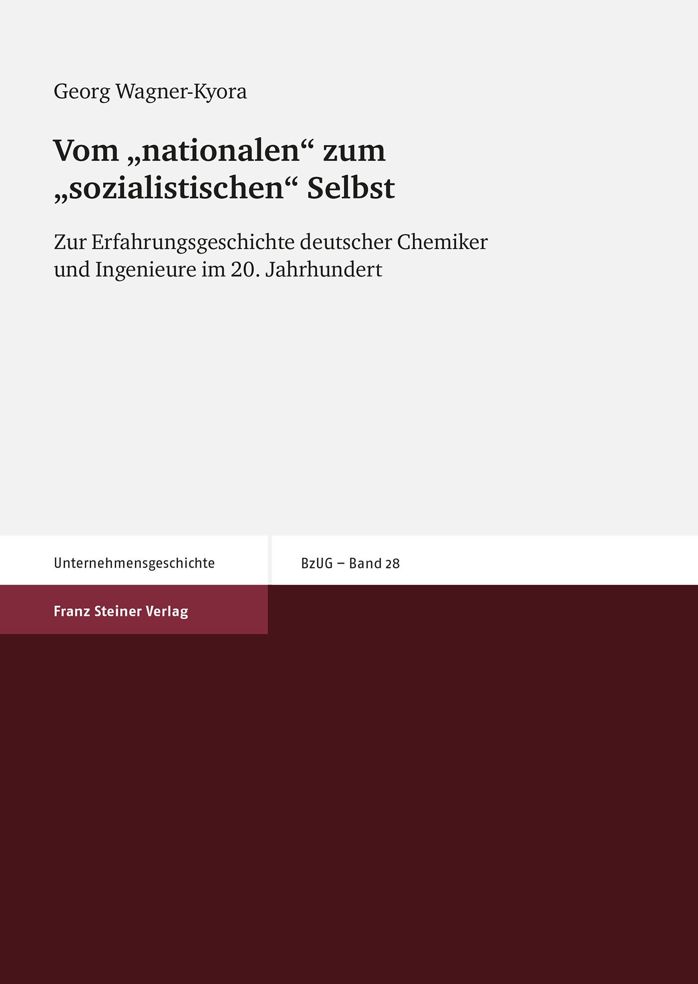 Vom "nationalen" zum "sozialistischen" Selbst