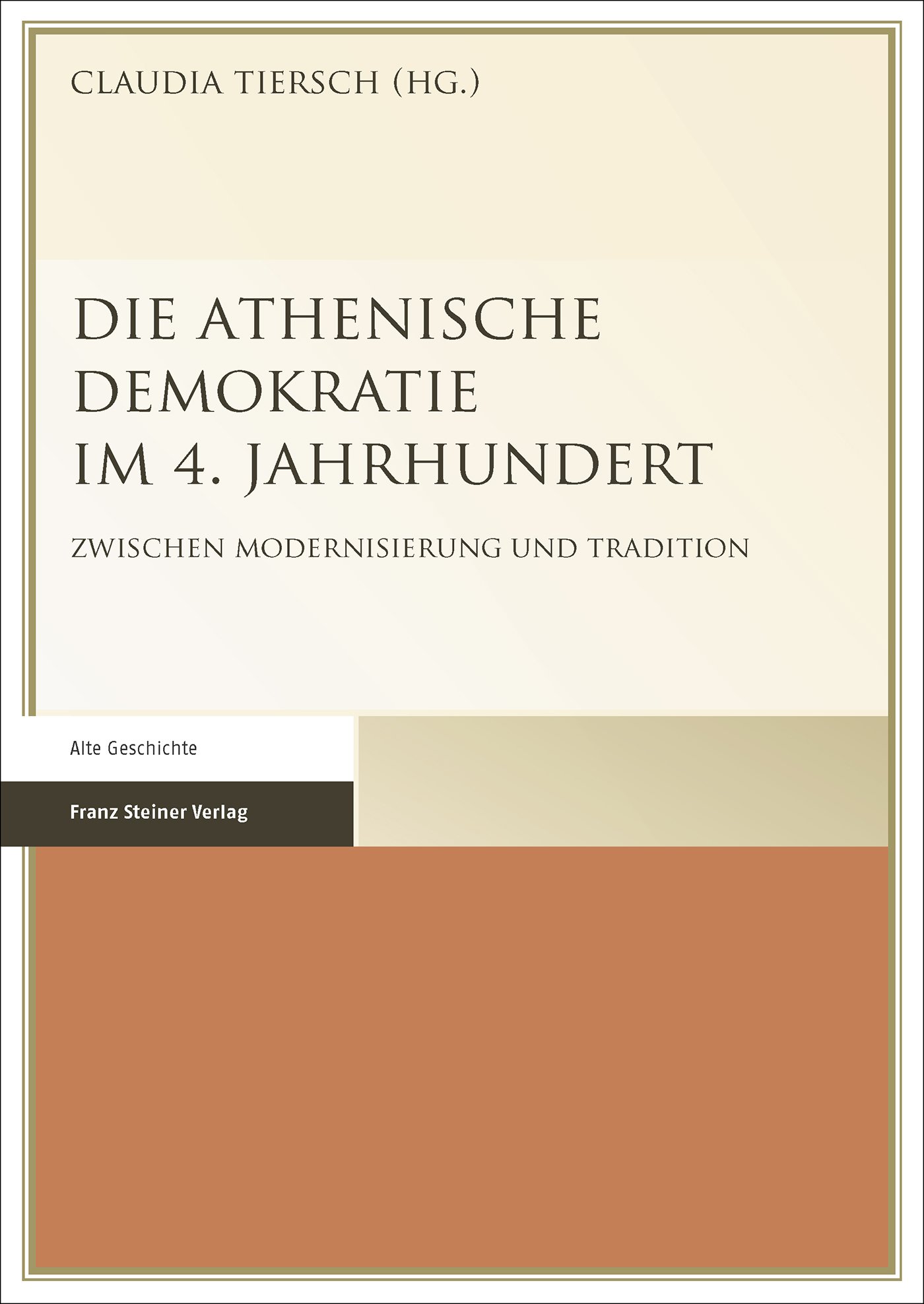 Die Athenische Demokratie im 4. Jahrhundert