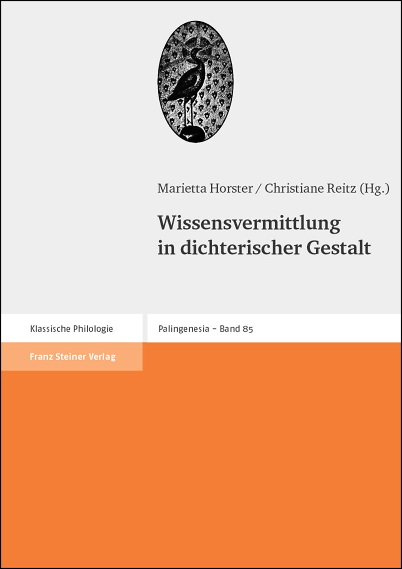 Wissensvermittlung in dichterischer Gestalt