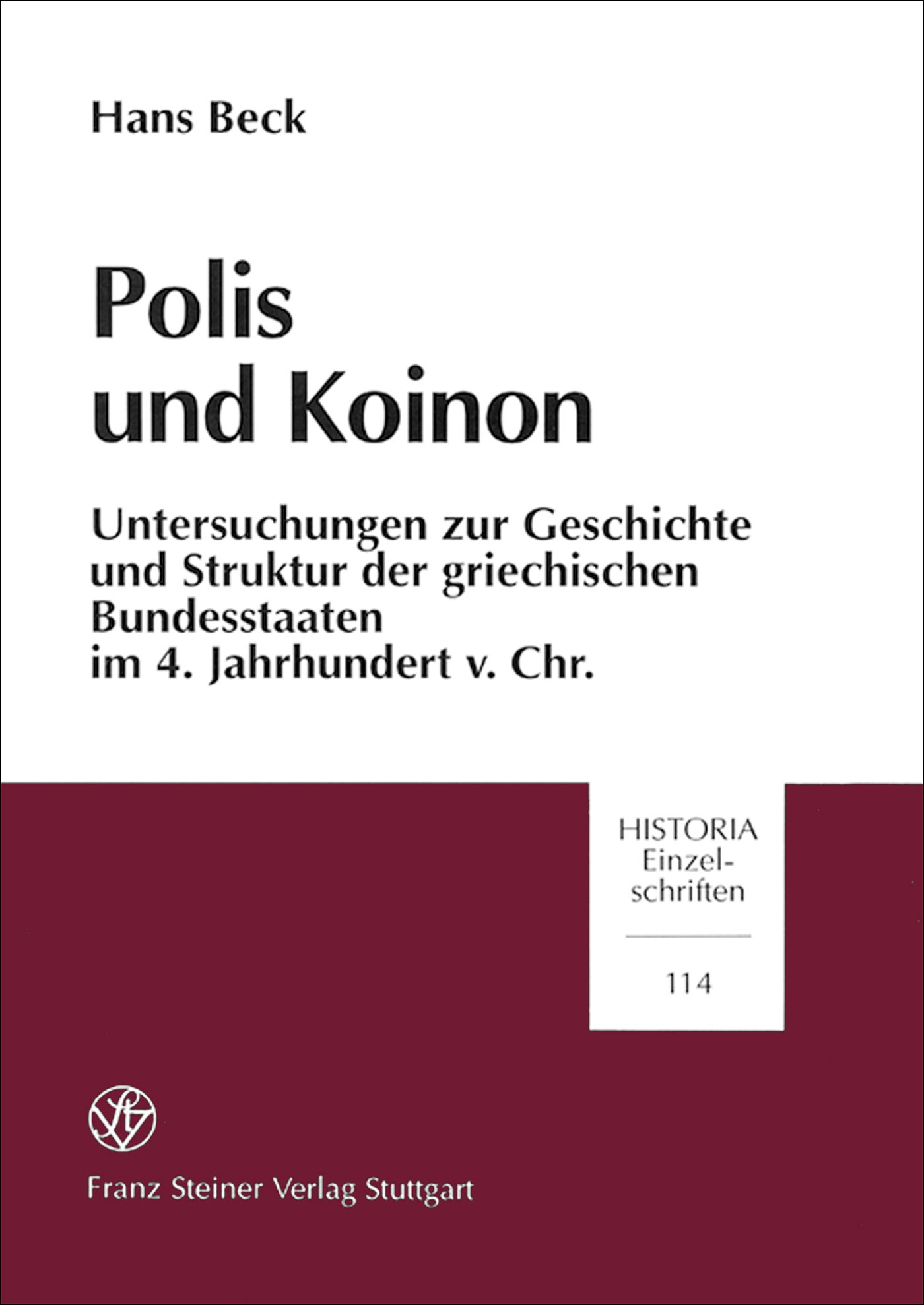 Polis und Koinon