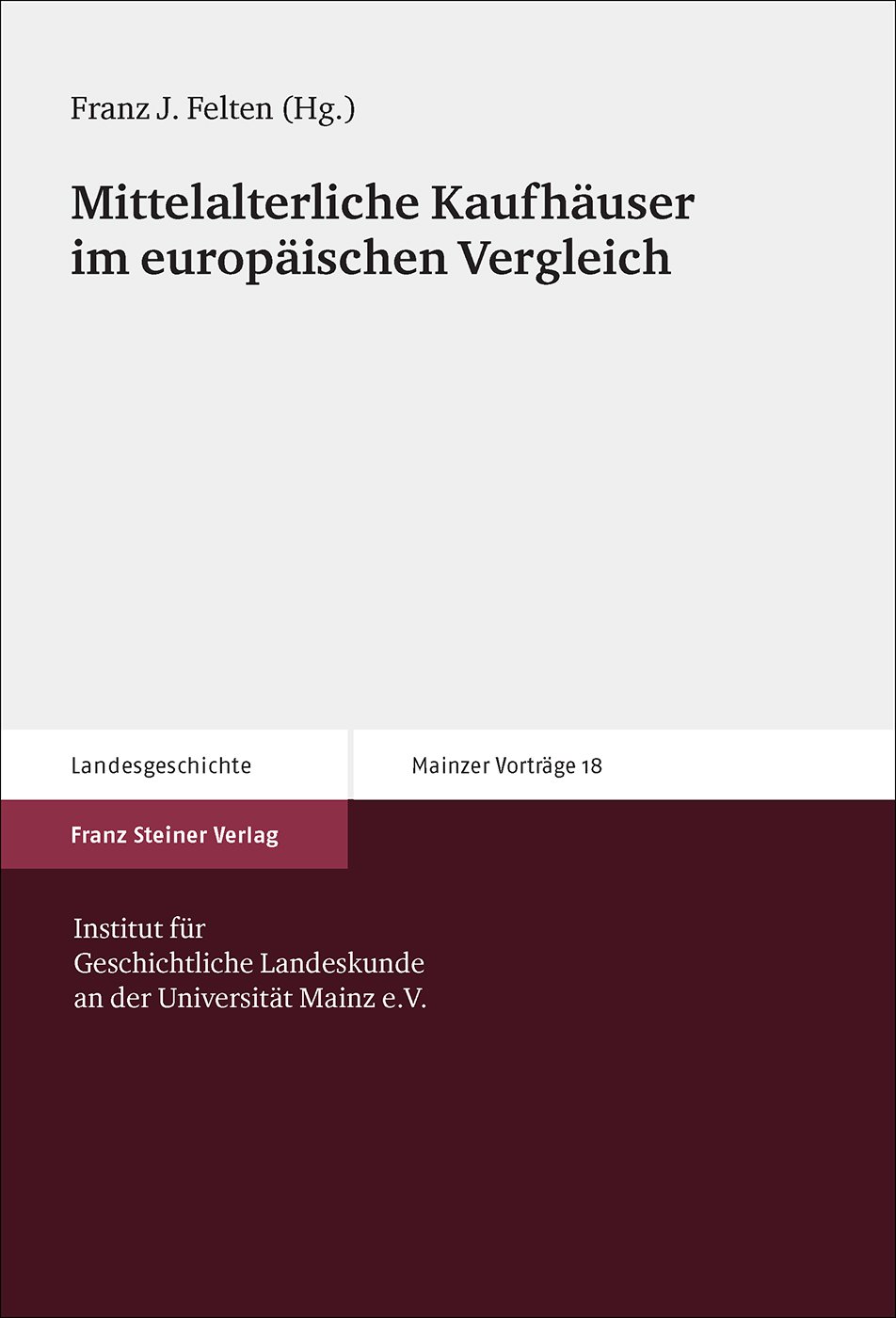 Mittelalterliche Kaufhäuser im europäischen Vergleich