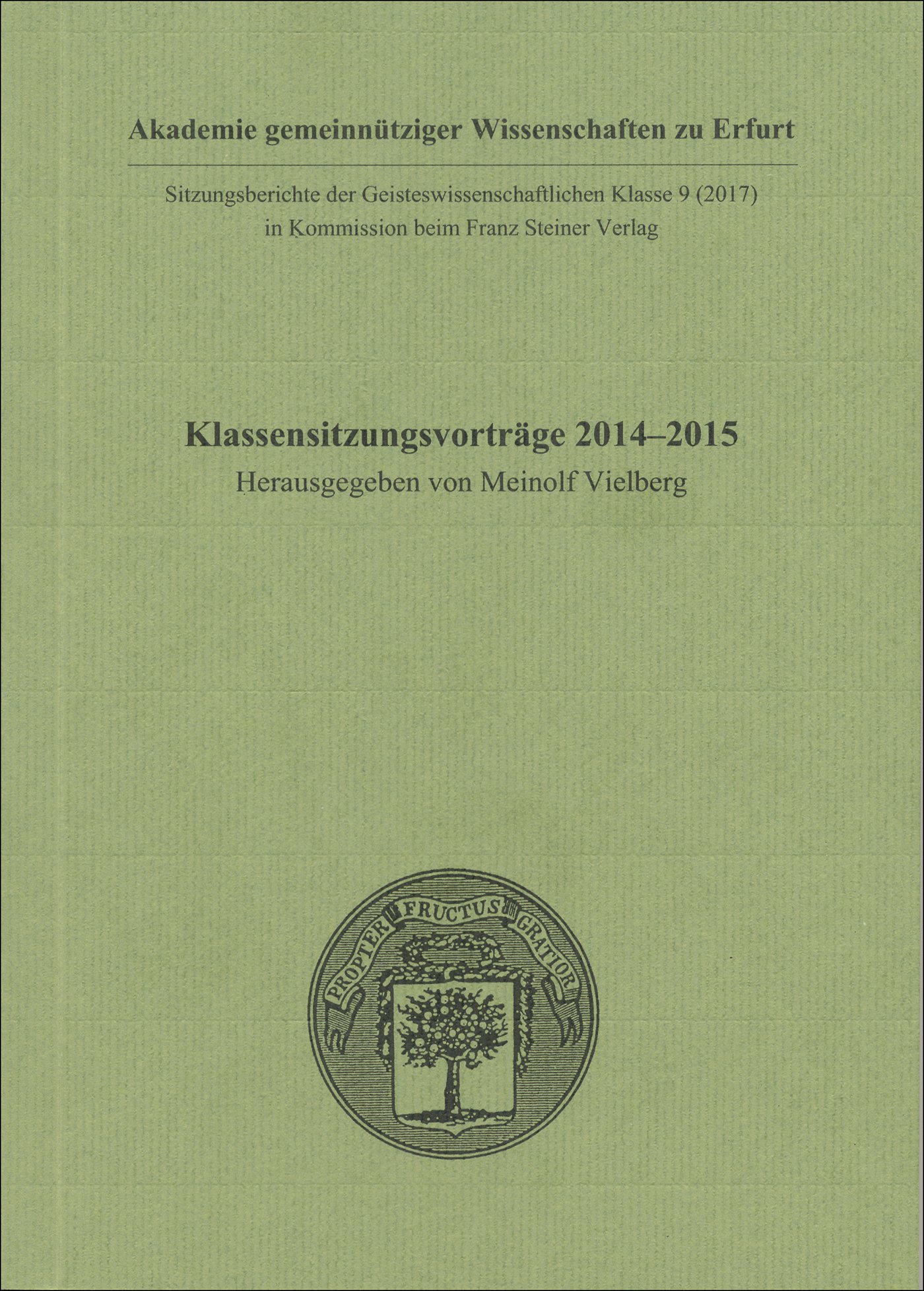 Klassensitzungsvorträge 2014–2015