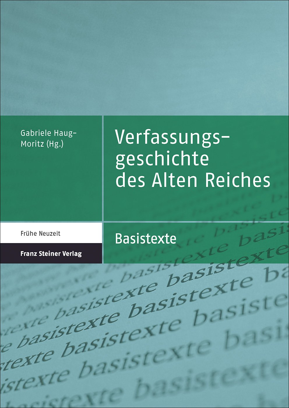 Verfassungsgeschichte des Alten Reiches