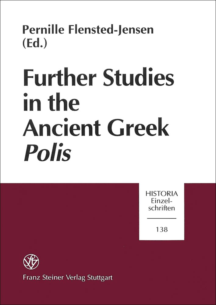Further Studies in the Ancient Greek Polis