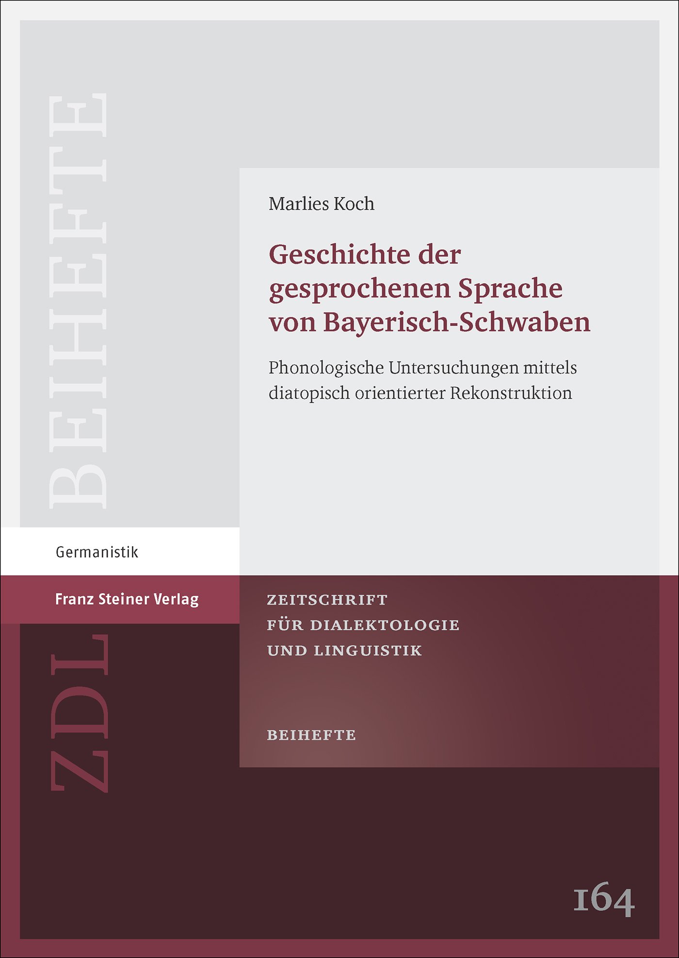 Geschichte der gesprochenen Sprache von Bayerisch-Schwaben