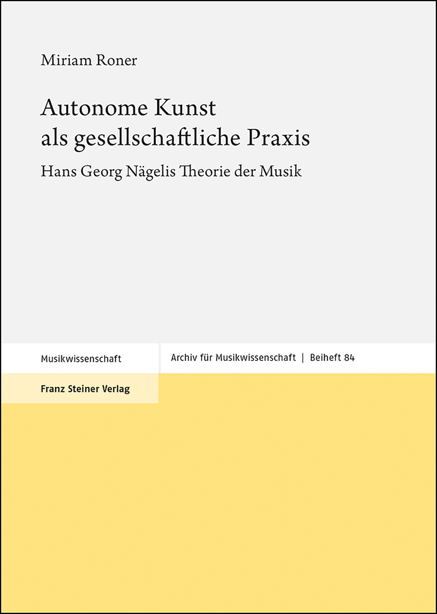 Autonome Kunst als gesellschaftliche Praxis