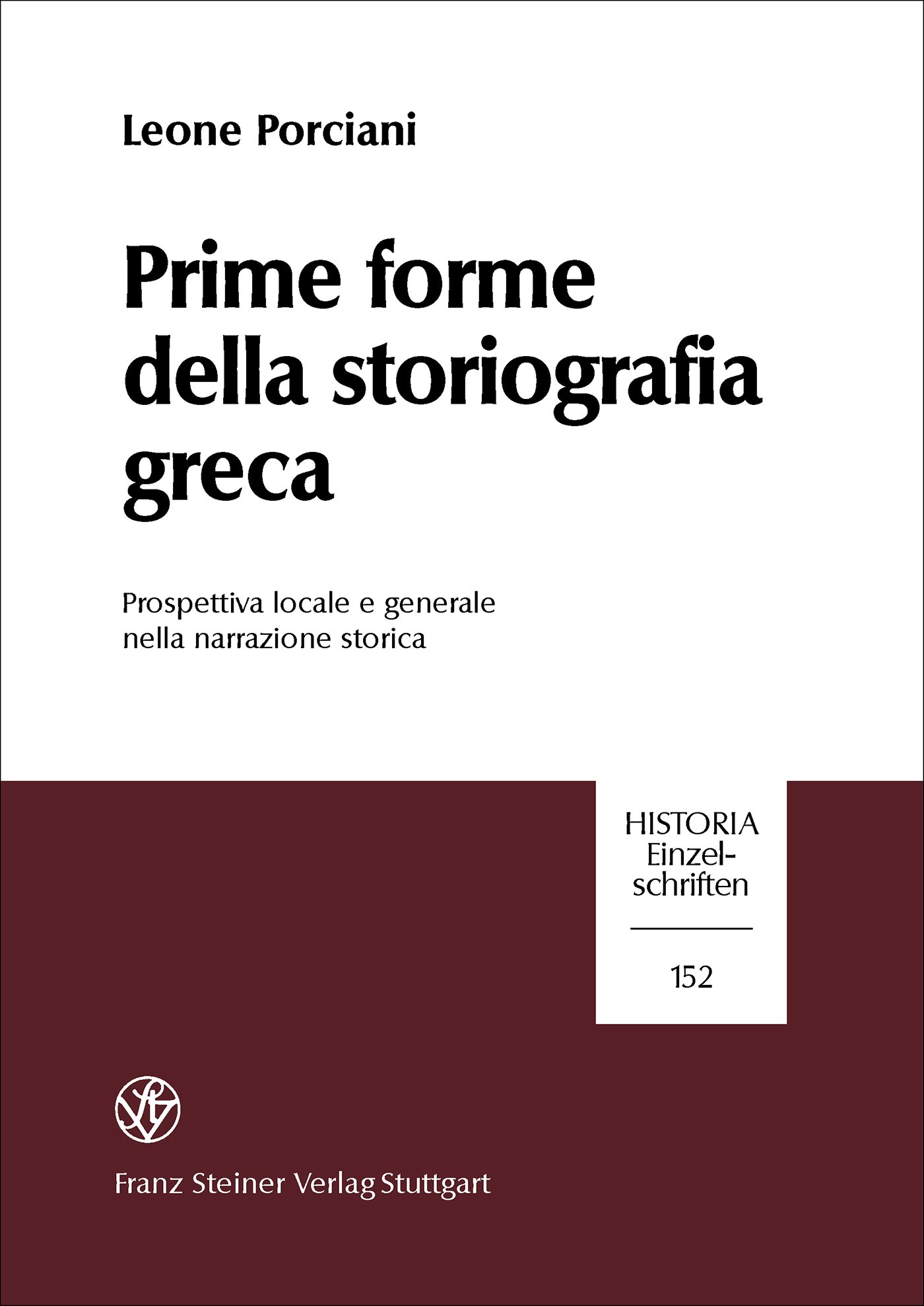 Prime forme della storiografia greca