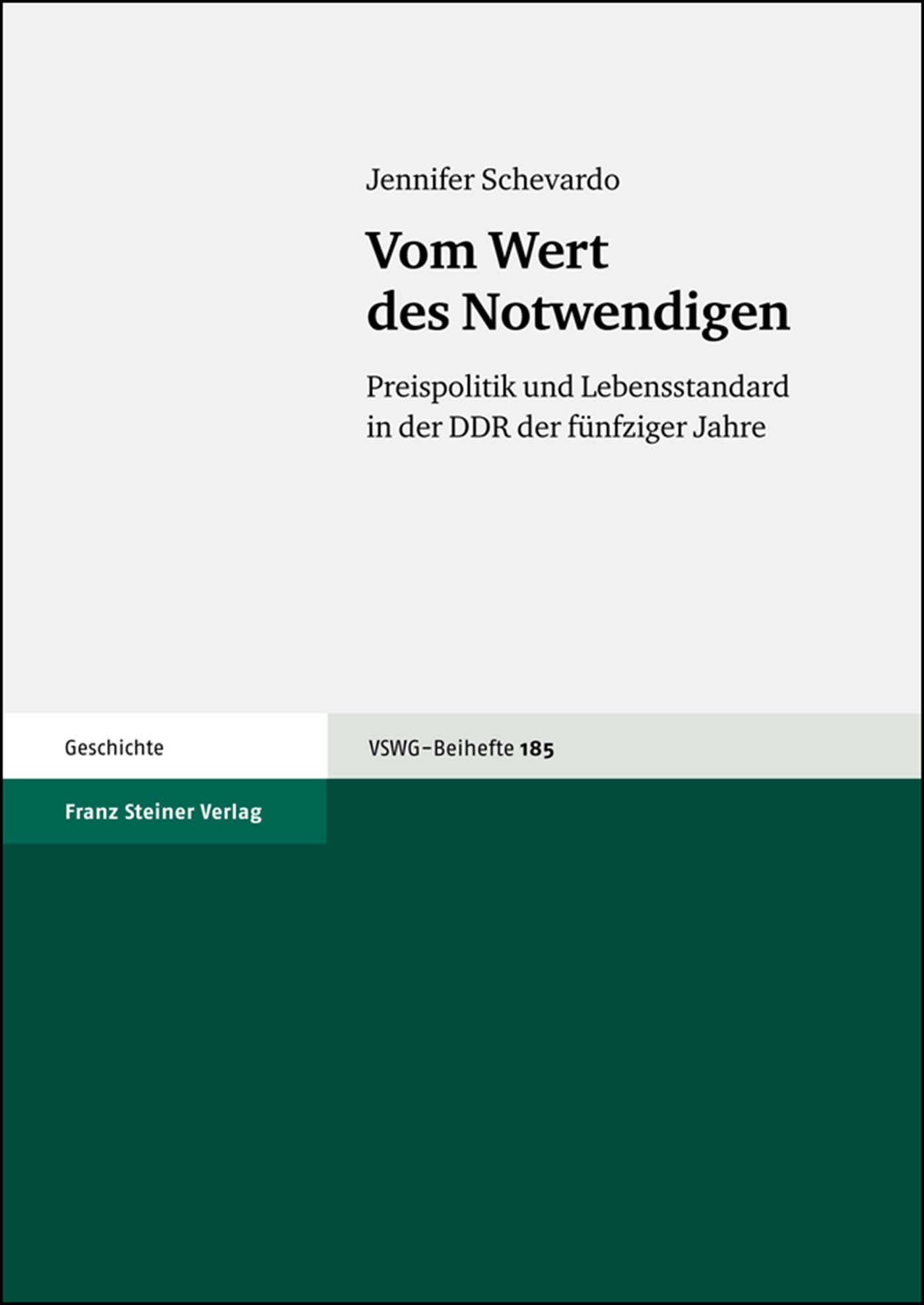 Vom Wert des Notwendigen