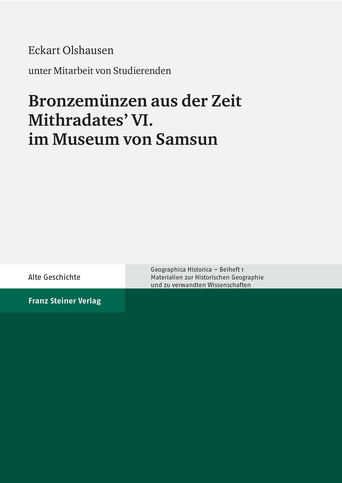 Bronzemünzen aus der Zeit Mithridates' VI. im Museum von Samsun