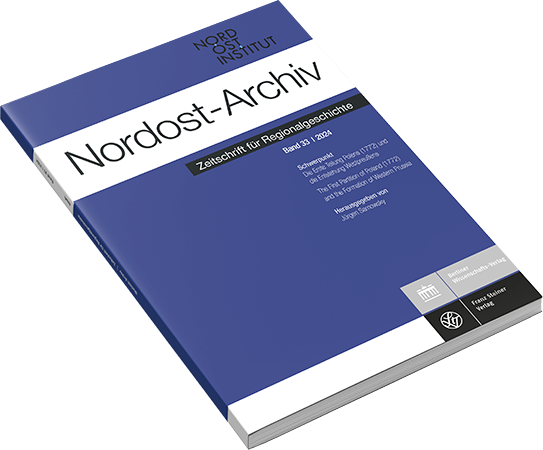 Coverabbildung von Nordost-Archiv 33 (2024)