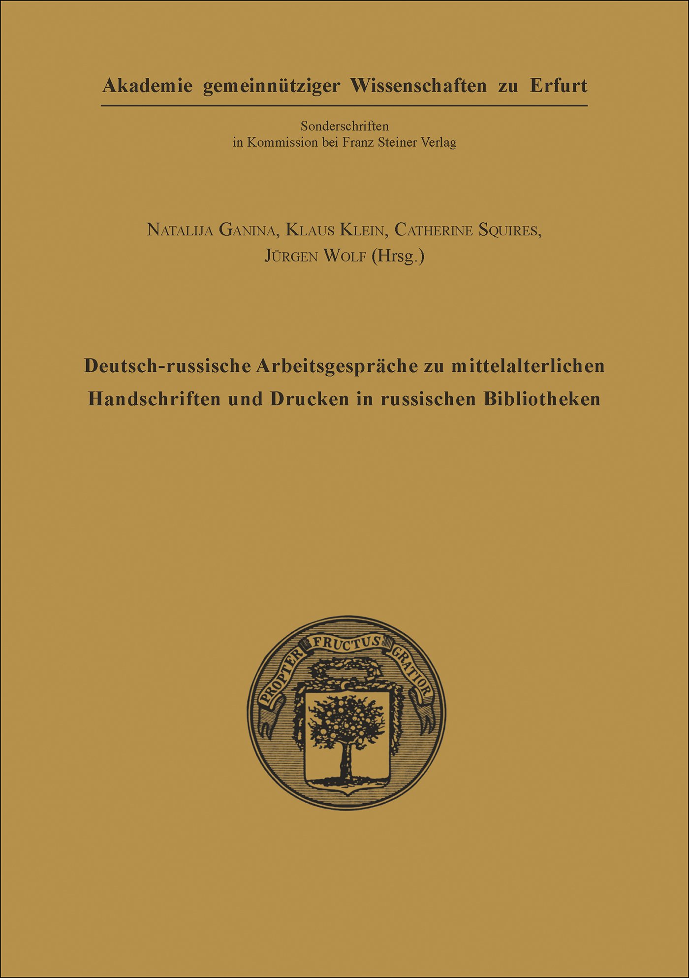 Deutsch-russische Arbeitsgespräche zu mittelalterlichen Handschriften und Drucken in russischen Bibliotheken