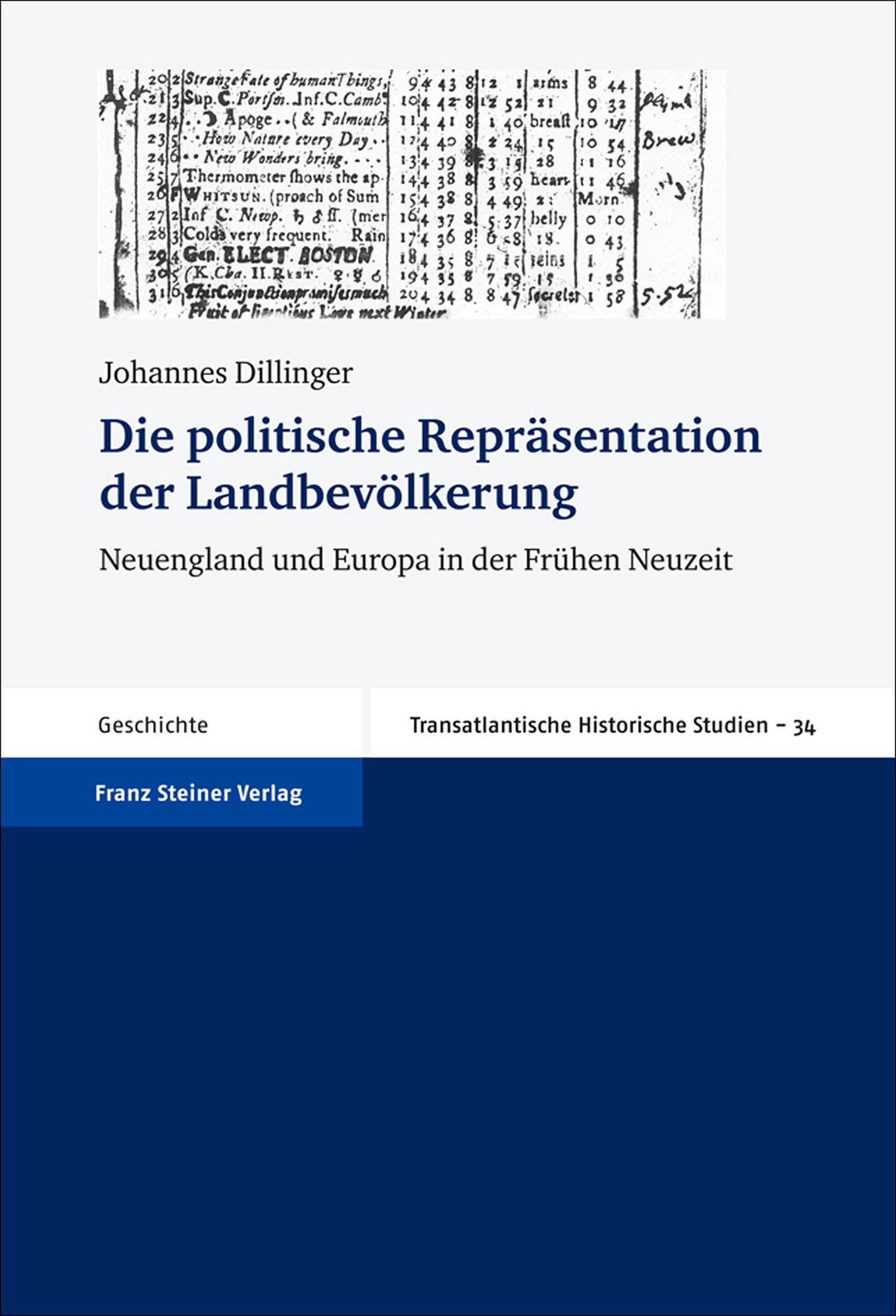 Die politische Repräsentation der Landbevölkerung