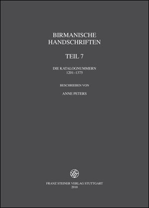 Birmanische Handschriften