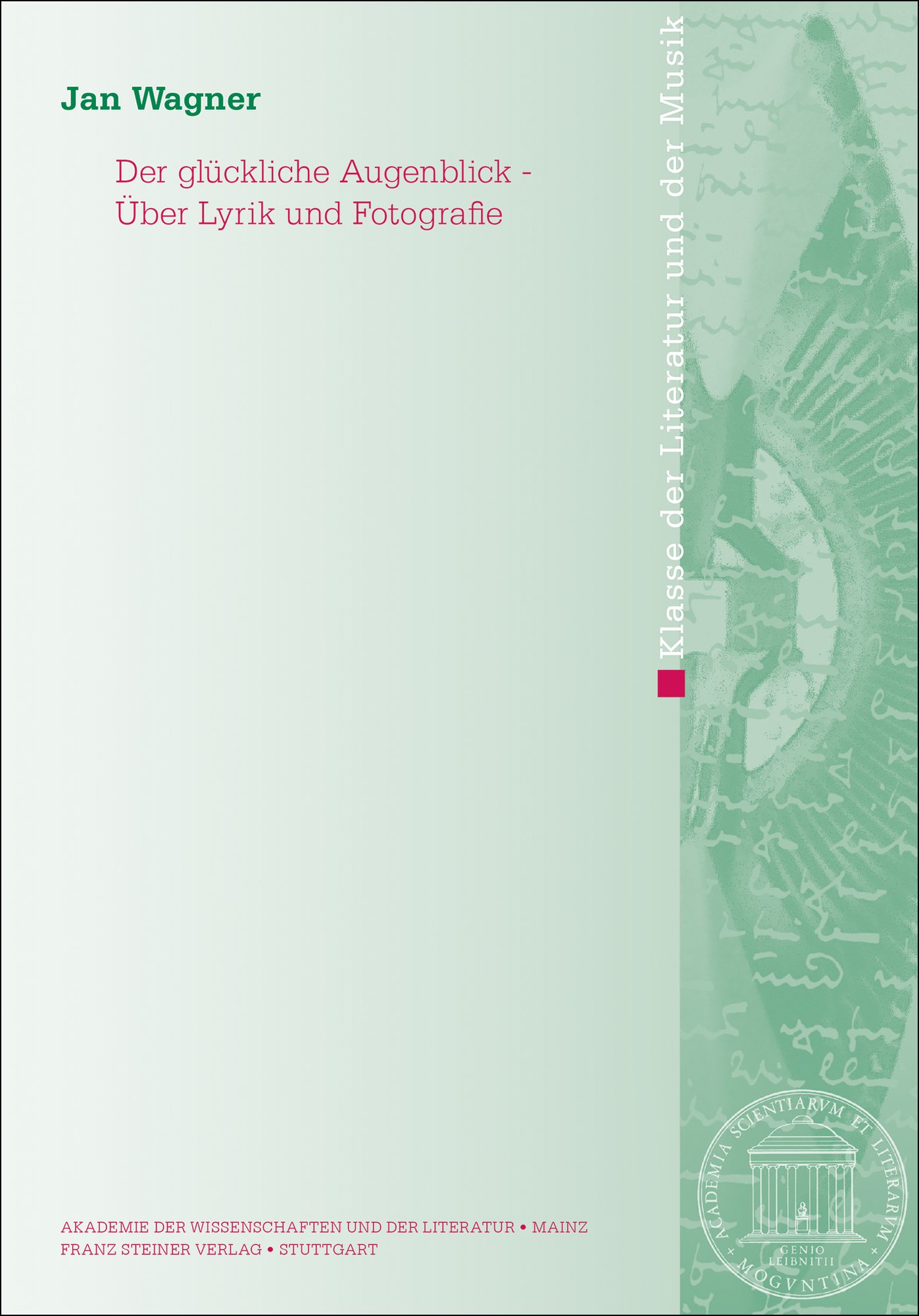 Der glückliche Augenblick – Über Lyrik und Fotografie