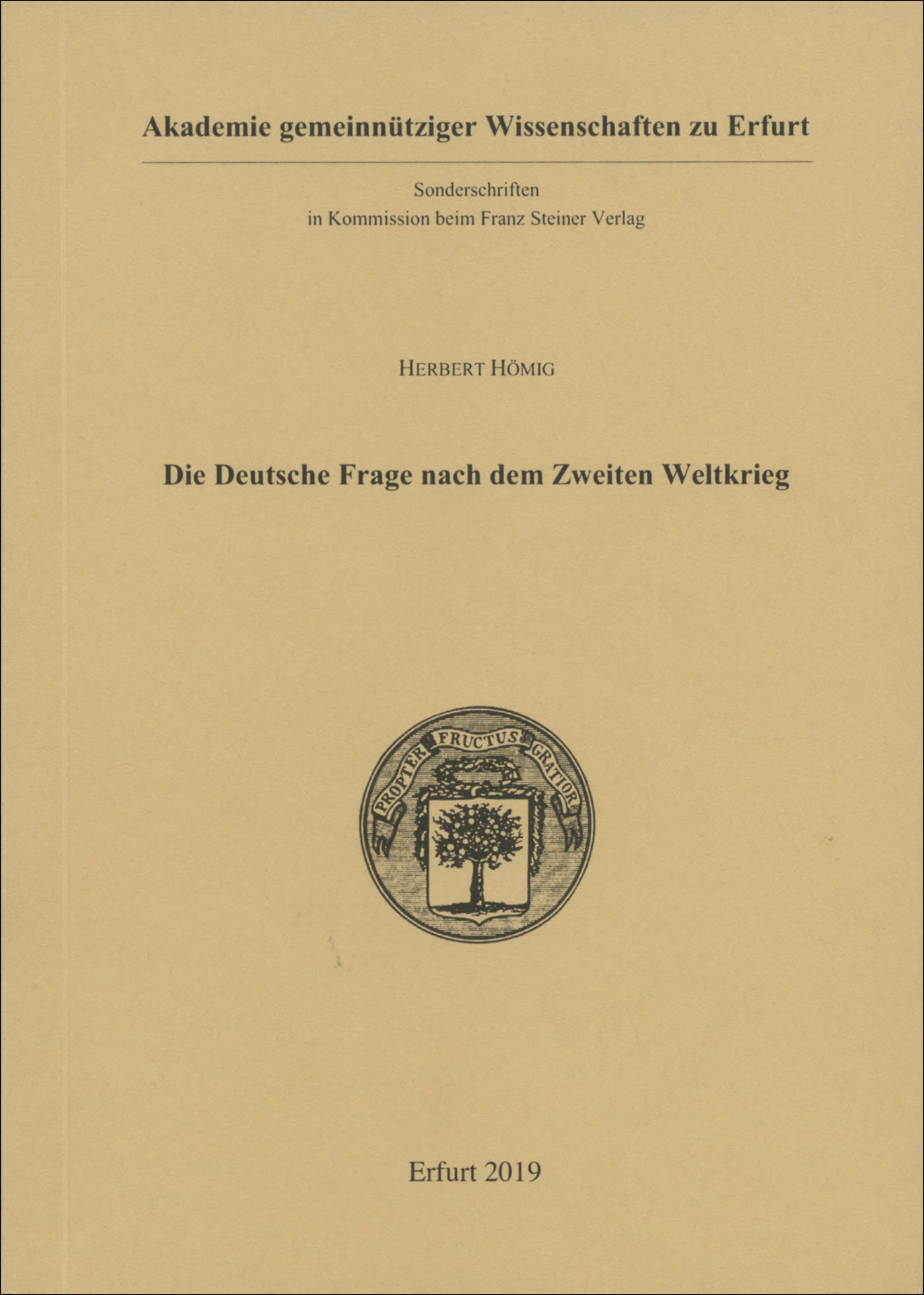 Die Deutsche Frage nach dem Zweiten Weltkrieg