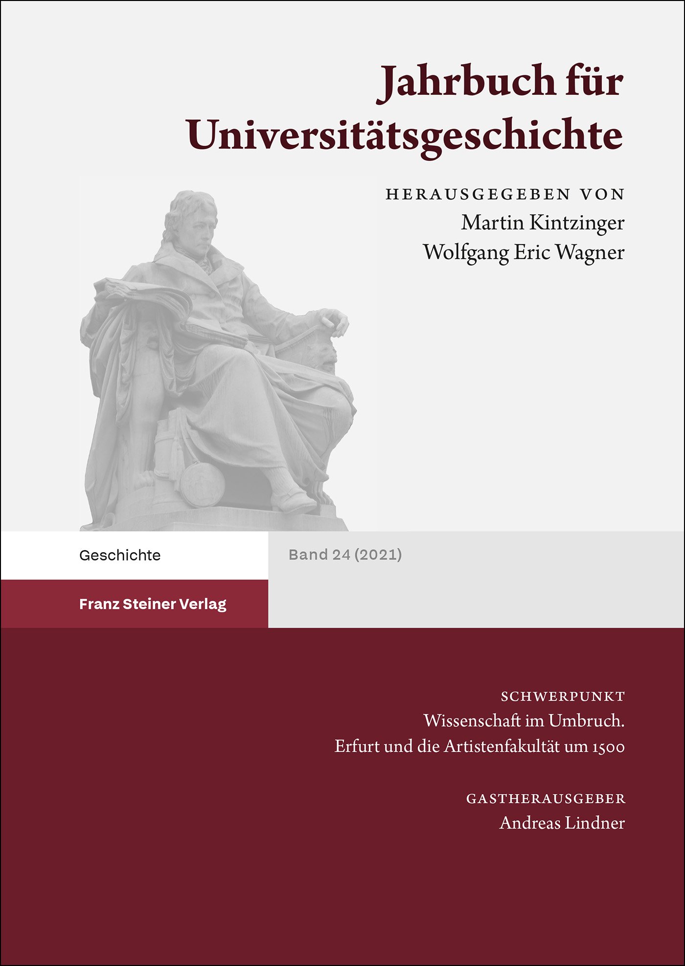 Jahrbuch für Universitätsgeschichte 24 (2021)