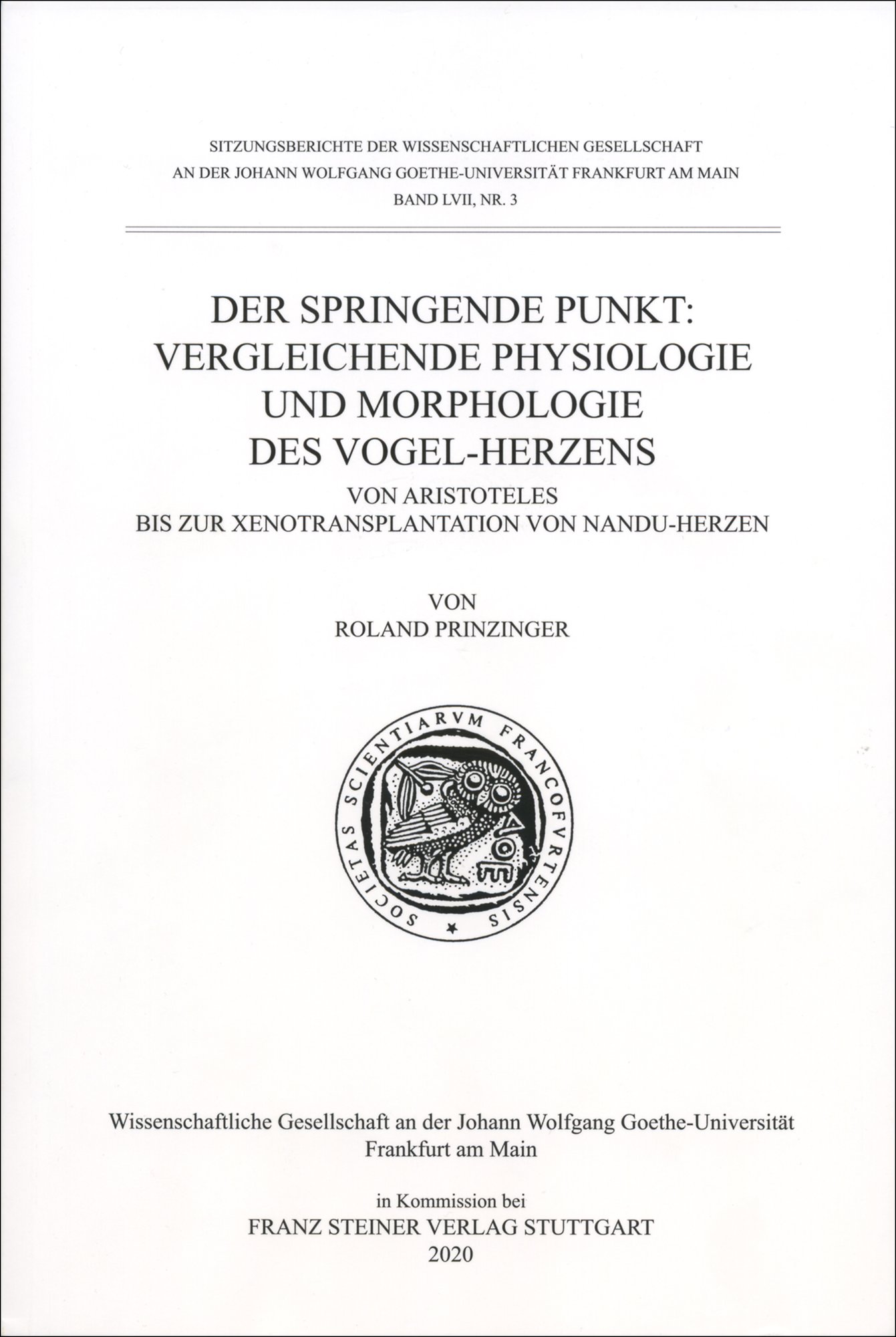 Der springende Punkt: Vergleichende Physiologie und Morphologie des Vogel-Herzens