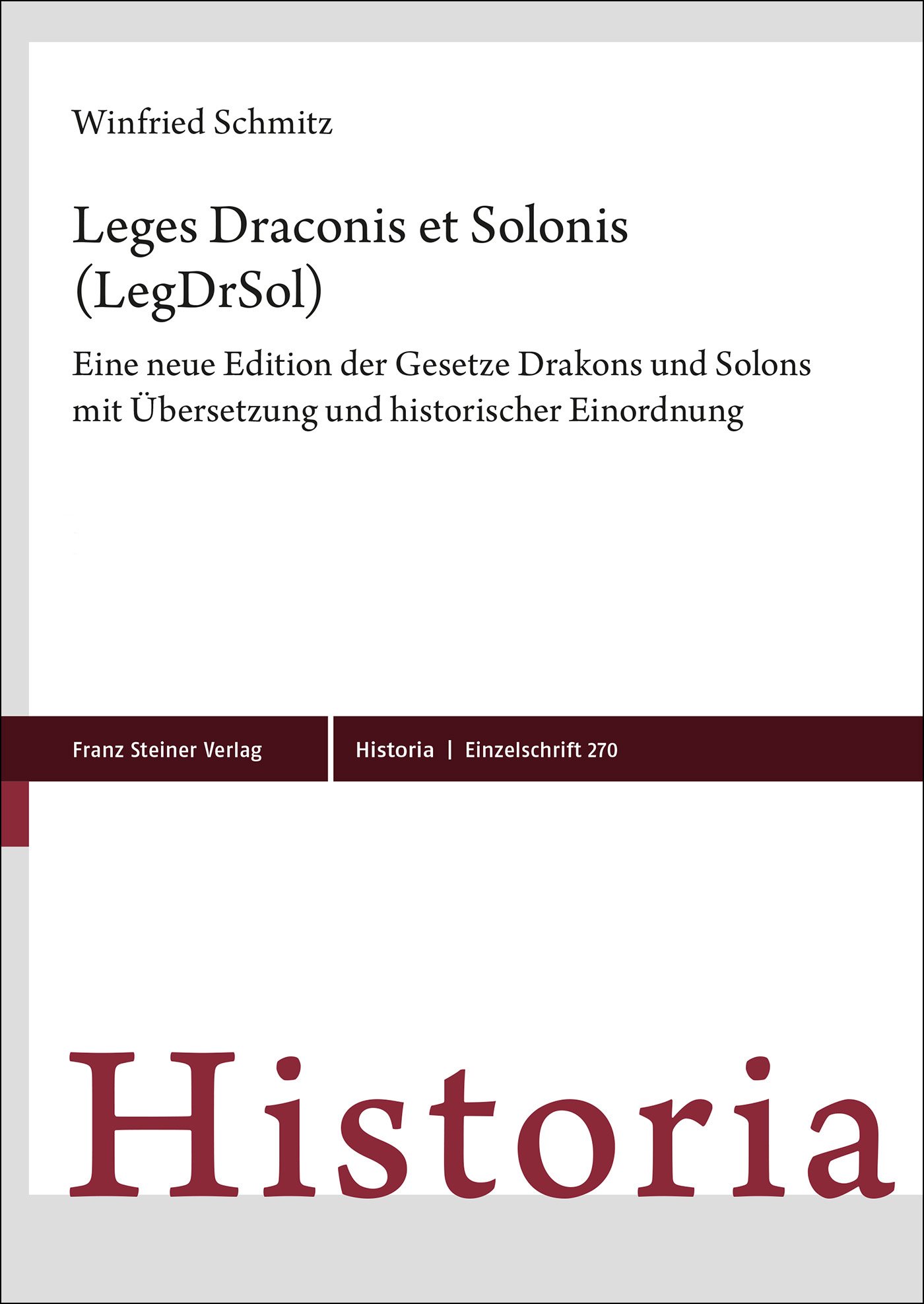 Leges Draconis et Solonis (LegDrSol)