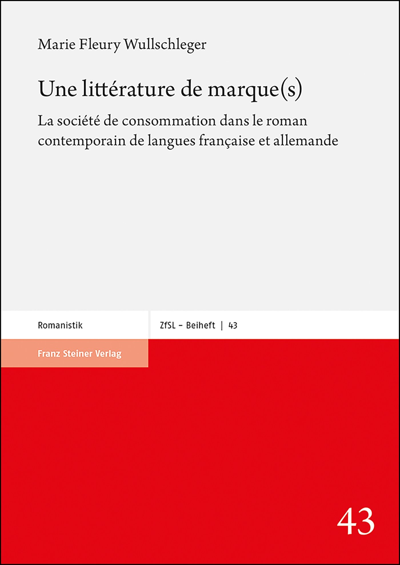 Une littérature de marque(s)