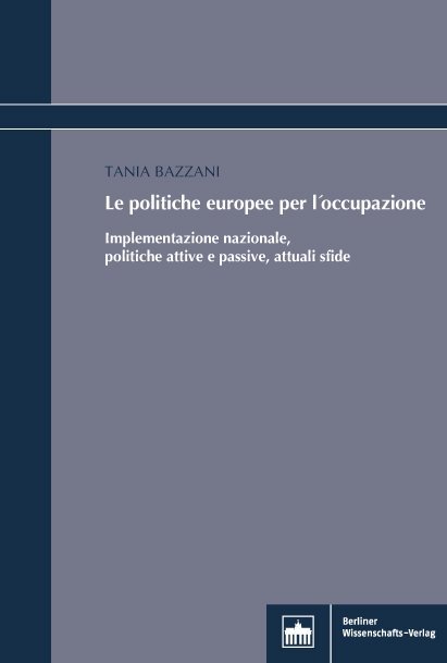 Le Politiche Europee per l'Occupazione