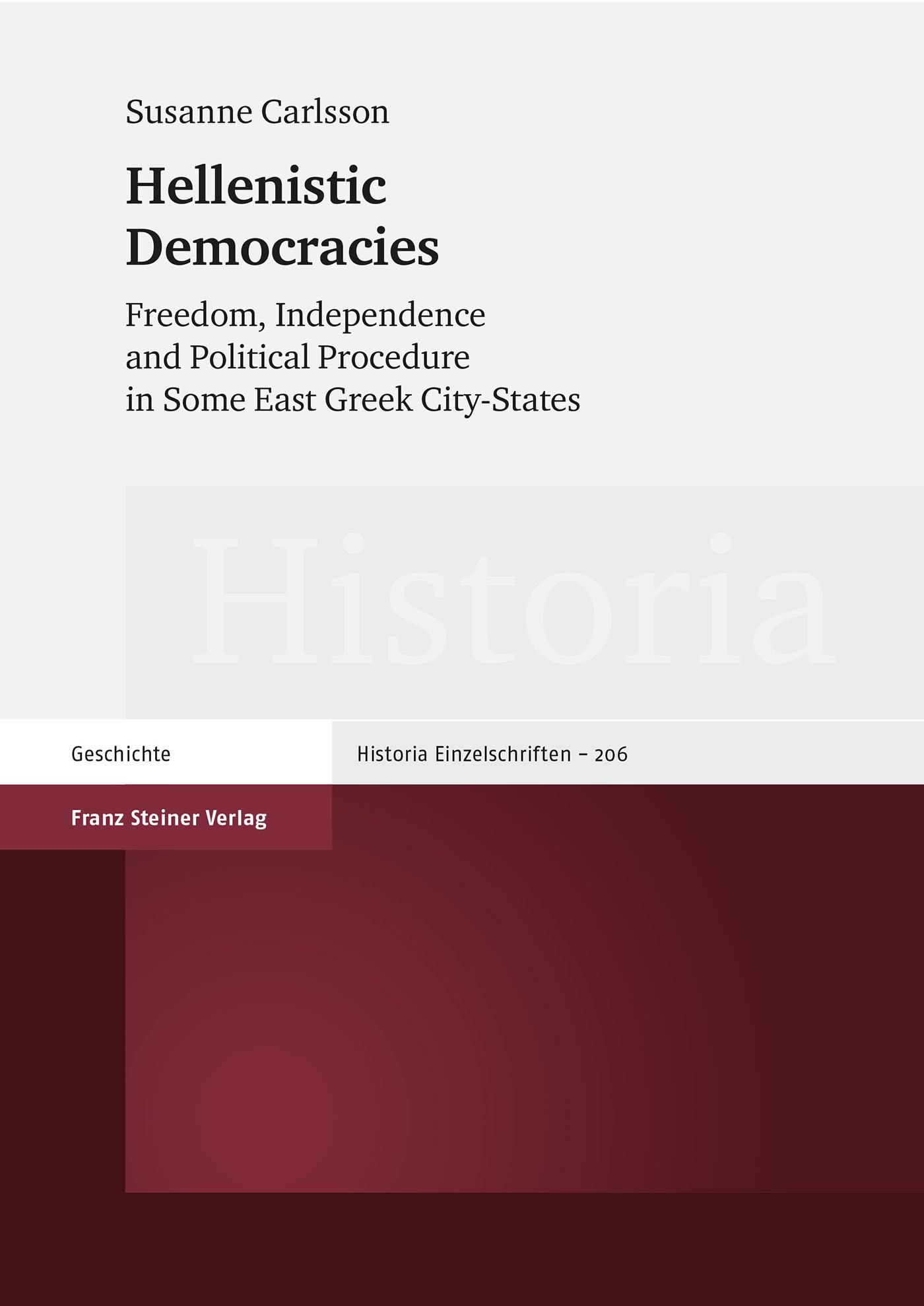 Hellenistic Democracies