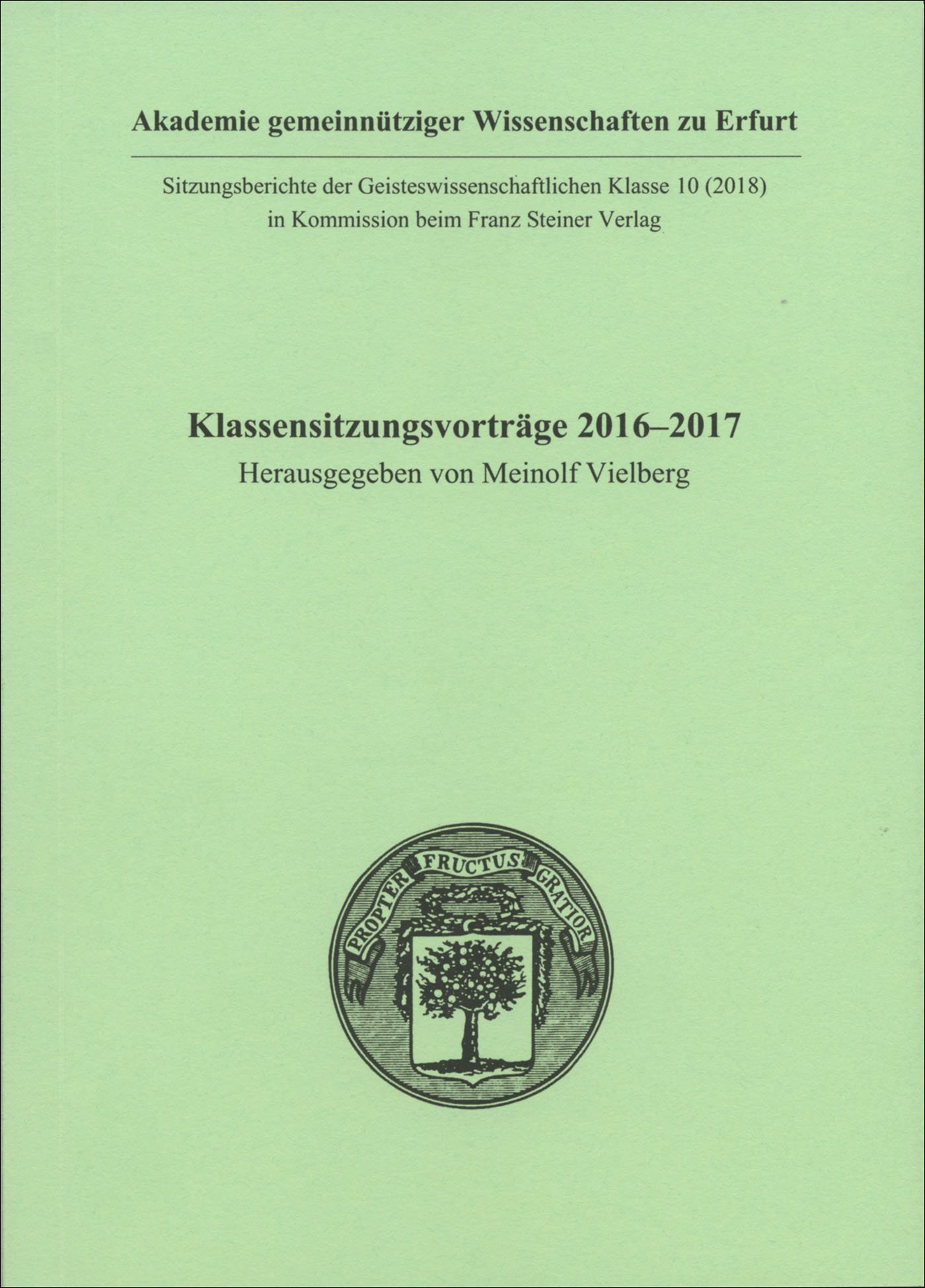 Klassensitzungsvorträge 2016–2017