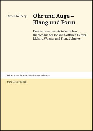 Ohr und Auge – Klang und Form