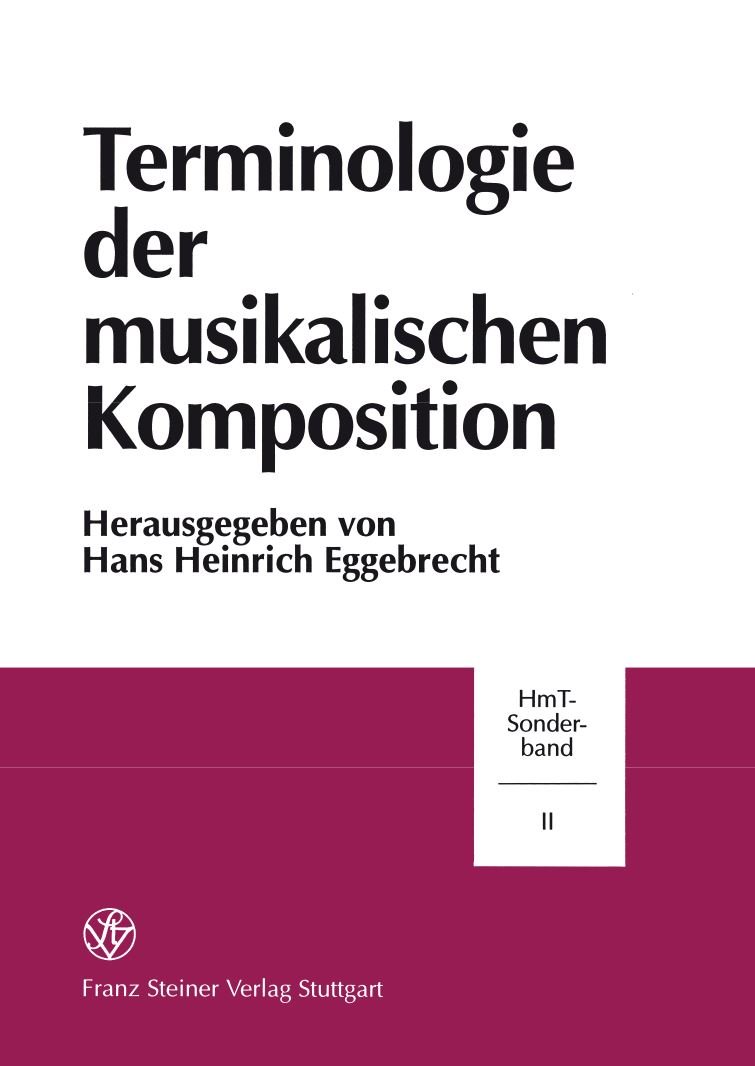 Terminologie der musikalischen Komposition